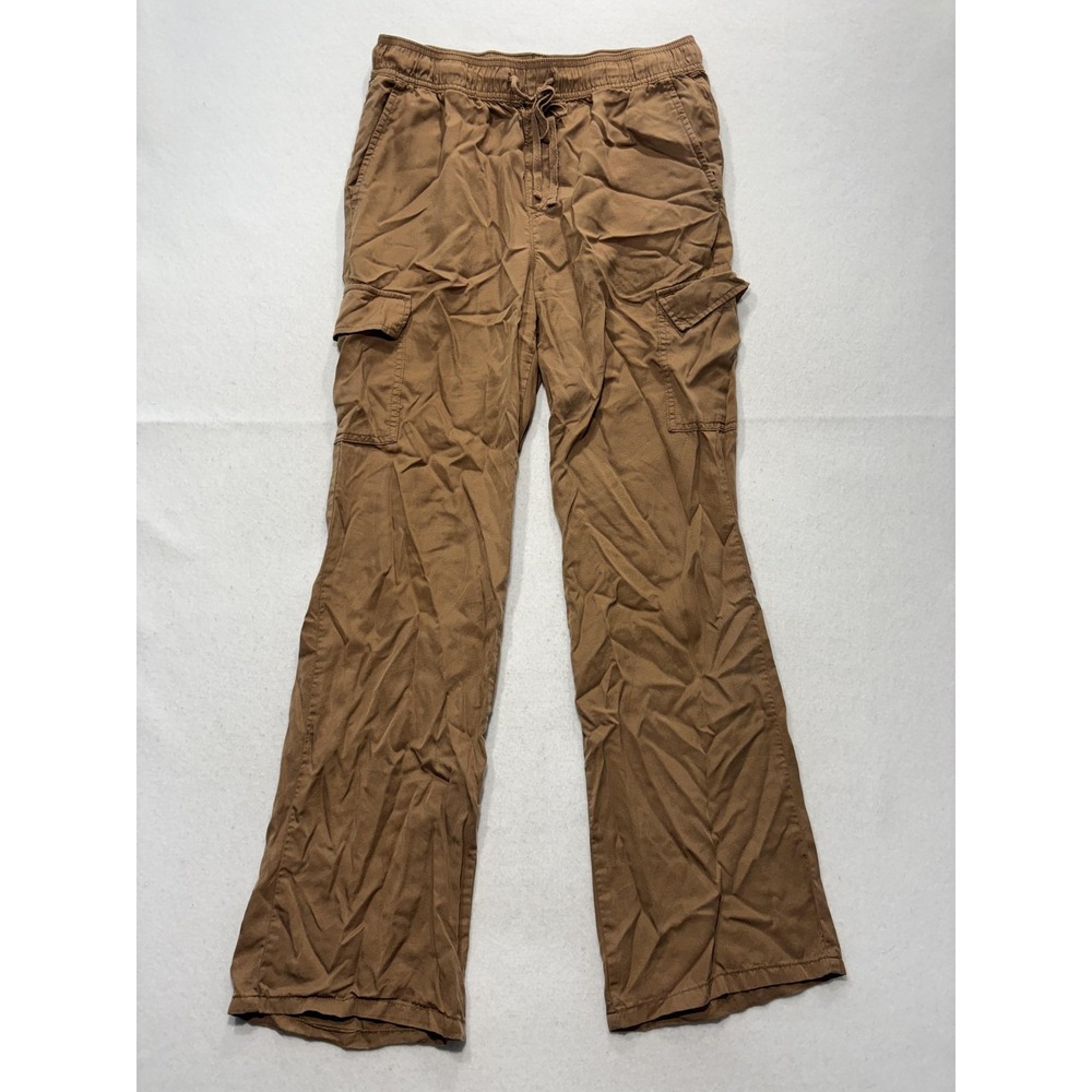 Sanctuary Cargo Pants Womens M Brown Lyocell Twill Straight Leg XP9169E1